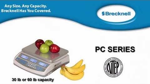 Brecknell PC Series Price Computing Scales