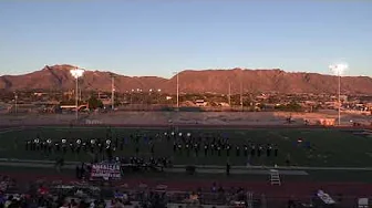 AMERICAS HIGH SCHOOL FINALS T-BIRD MARCHING BAND PERFORMANCE COLOR GUARD