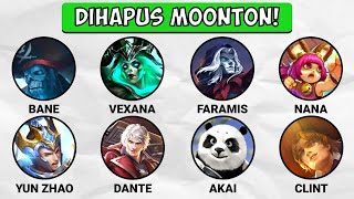 Semua Hero Old Yang Telah Hilang Dari Mobile Legends!