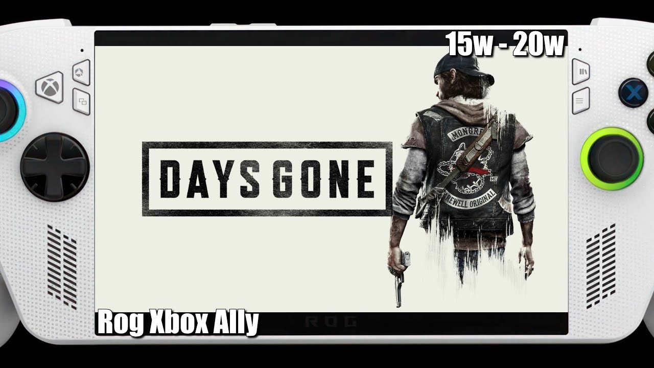 Days Gone | Rog Xbox Ally | Рекомендуемые настройки | Тест производительности!