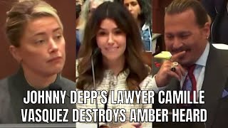 Johnny Depp's Lawyer Camille Vasquez DESTROYS Amber Heard | TikTok Compilation