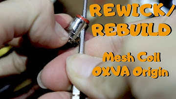 RBK (Rewick) Oxva Origin Mesh Coil 0.3 Ohm !!! Solusi Ngebul Hemat !!!