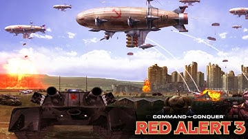 Red Alert 3 Gameplay | 2 vs 4 Brutals - Soviet March