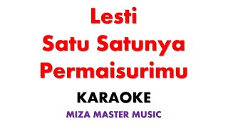 Lesti   Satu Satunya Permaisurimu  Karaoke Instrumental Lirik No Vocal