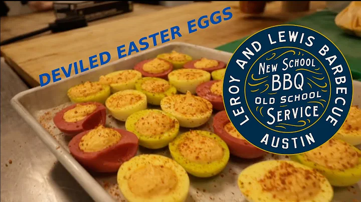 Deviled Easter Eggs with LeRoy and Lewis