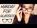 Makeup For Glasses | Easy Gray Smokey Eyes