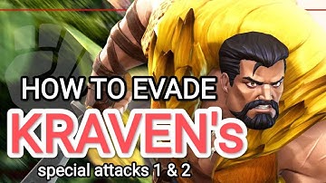 #How to evade kraven