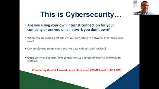 SC SBDC Cyber Security - Use Own Network