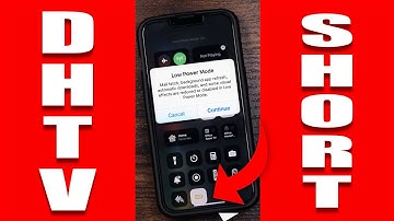 How To Add Low Power Mode To Control Center  iPhone Tips #YouTubeShorts