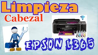 Limpiar  cabezal Epson L365/L355