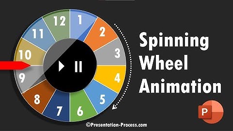 Interactive Animation Random Picker Wheel in PowerPoint
