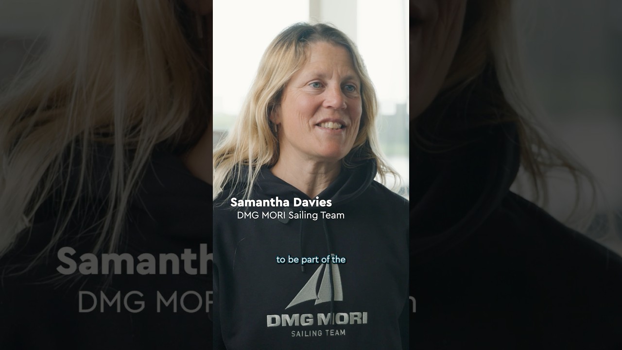 ⁣Samantha Davies is back in the Race! 🔥 #sailing #nyc #lorient #atlantic #shorts #racing