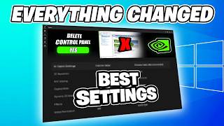 I Tested the BEST NVIDIA App Settings So You Don't Have To! 🟩 (Huge FPS Boost!)
