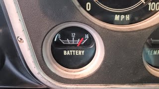 American Autowire 510871 Voltmeter Gauge In 67-72 Chevy C10