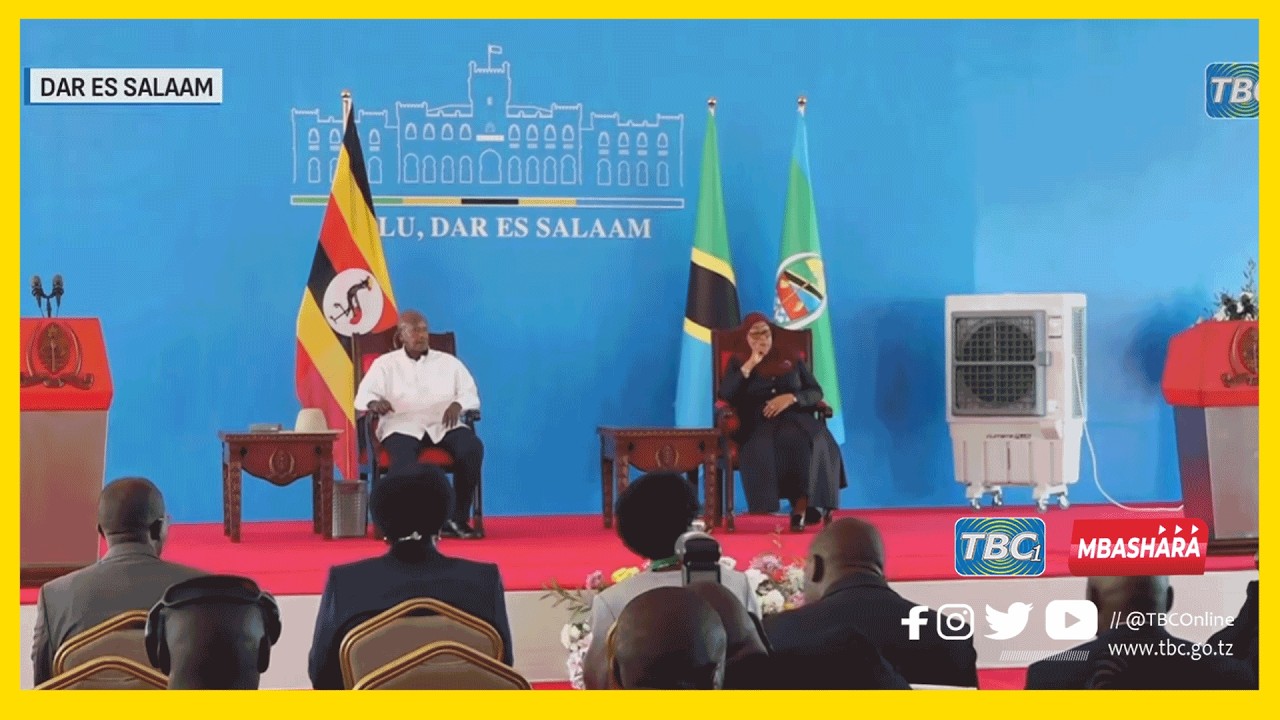 🔴#TBCLIVE: MAPOKEZI YA RAIS WA UGANDA YOWERI KAGUTA MUSEVENI NCHINI TANZANIA