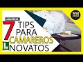 ✅7 TIPS que un buen camarero tiene que conocer para trabajar en Hostelería.