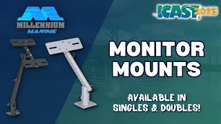 Product Spotlight: Millennium Marine Monitor Mounts - ICAST 2023