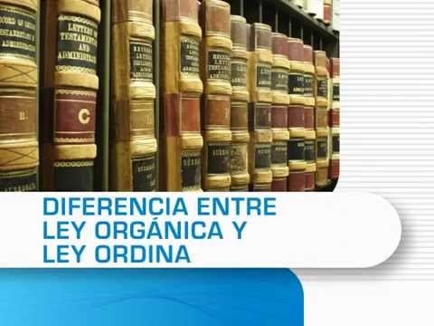 Ley organica de municipalidades