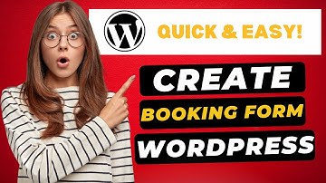 How To Create A Booking Form In WordPress 2025 🔥 - (FAST & Easy!)
