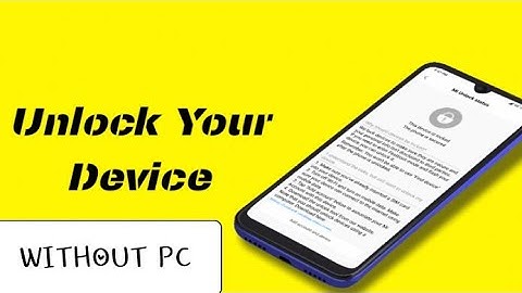 Unlock  Bootloader in Xiaomi device Without PC || Nor Root access| Just few seconds..