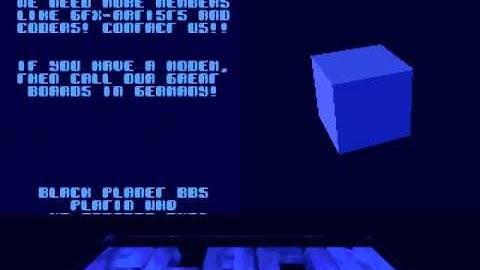 Platin - Trance (Amiga Demoscene 1993) Intro