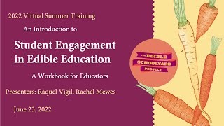 An Introduction to Student Engagement in Edible Education