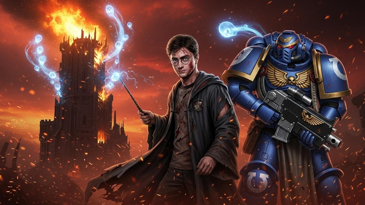 What If Harry Potter Cast SPELLS Against Chaos Sorcerers in WH40k?