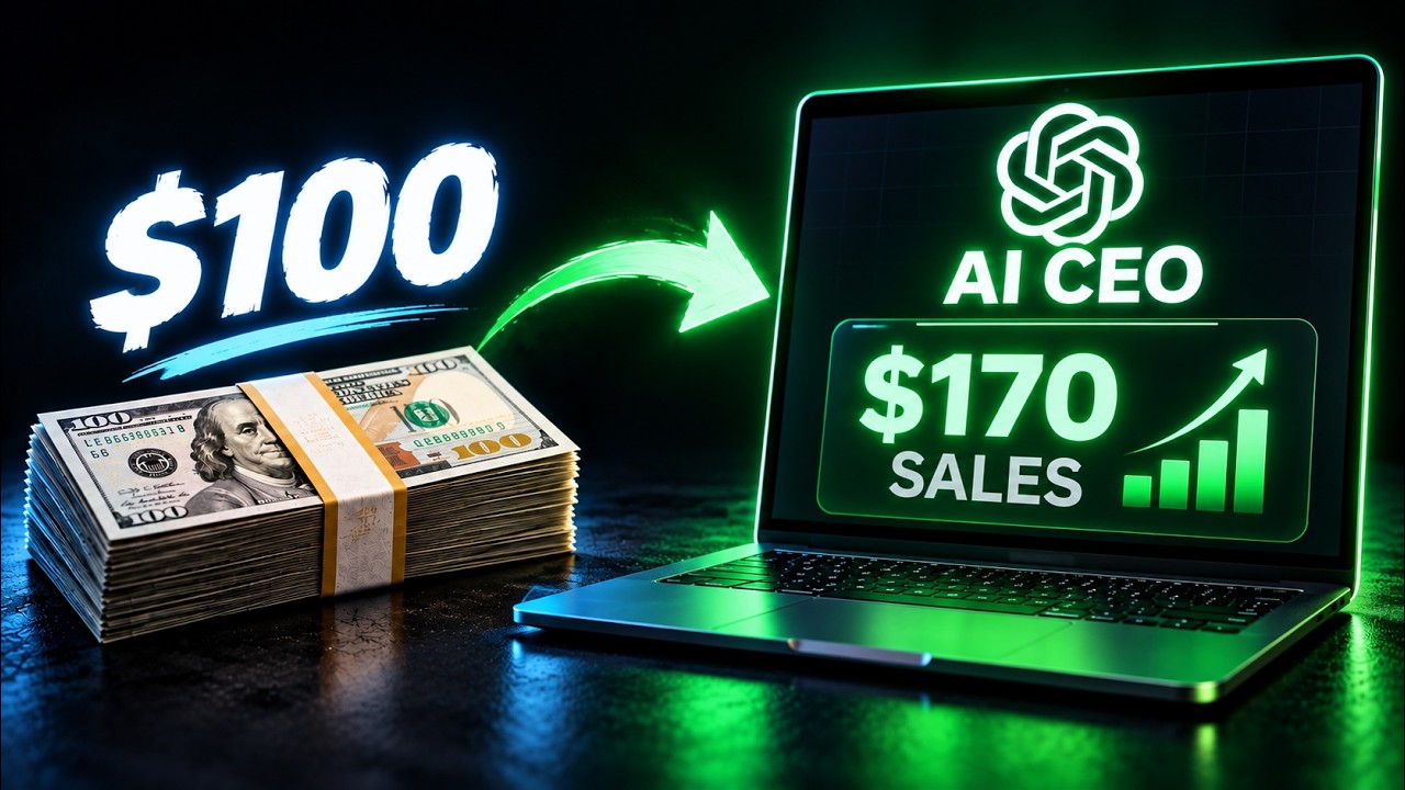 I Gave AI $100 to Run a Business for 7 Days Shocking Results