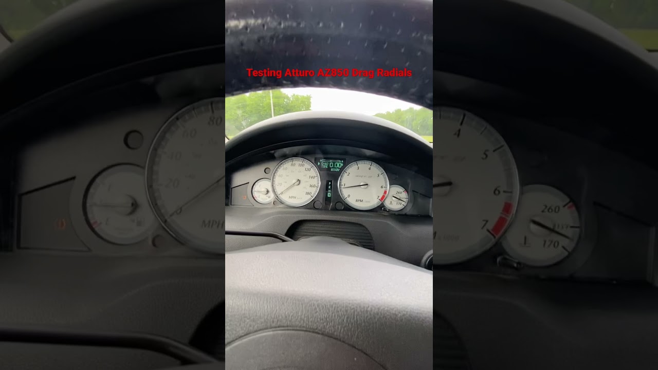 Testing new Atturo AZ850 Drag Radials on my torqstorm supercharged 300 SRT8