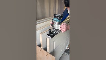 Door hinges! Makita router 💯💯💯