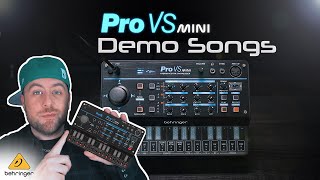 PRO VS MINI — Demo Songs by Behringer 55,036 views 9 months ago 7 minutes, 36 seconds