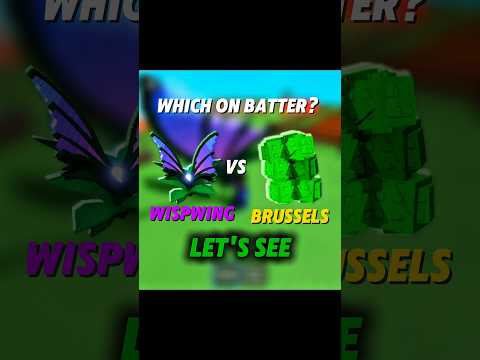 Wispwing Vs Brussels Sprout Roblox Growagarden