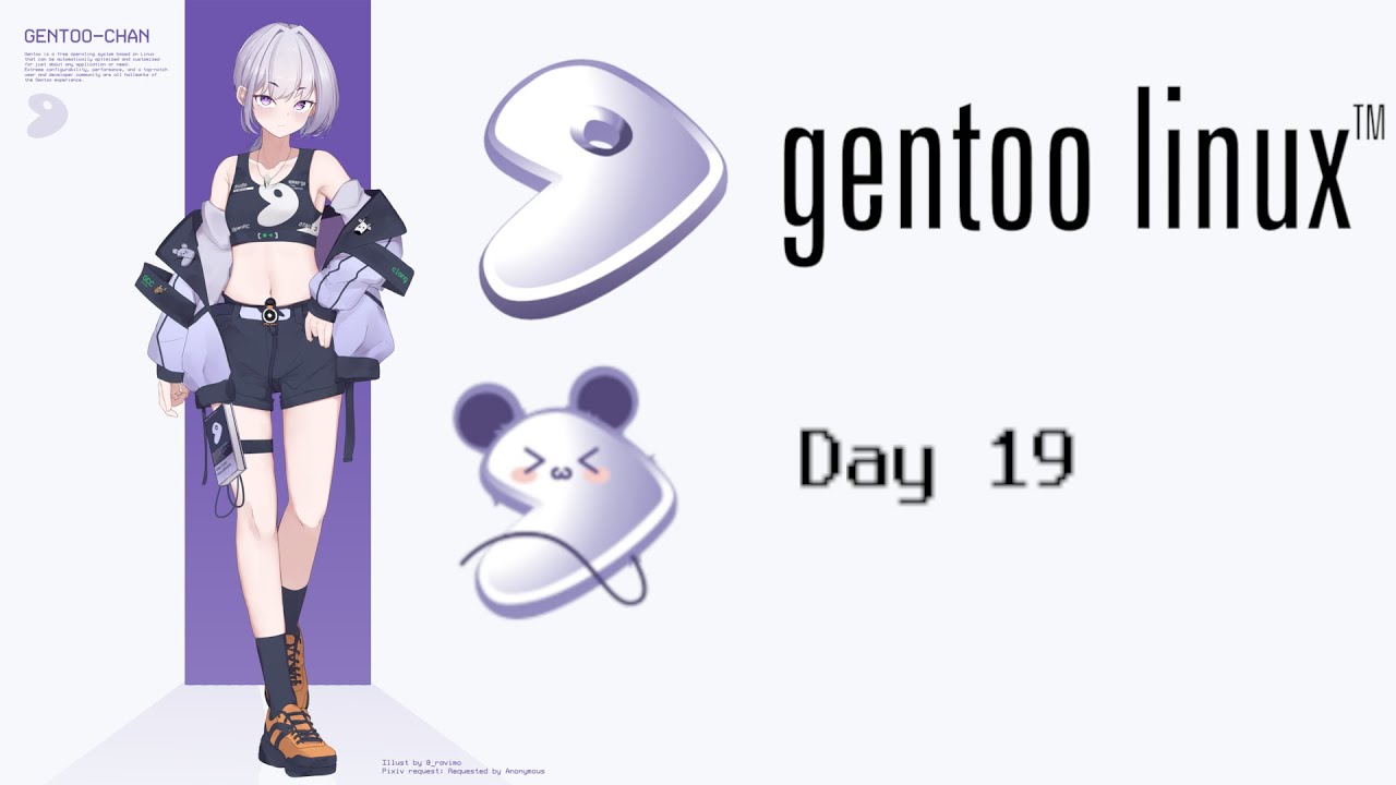 Day 29 | Installing Gentoo every day until I find a girlfriend