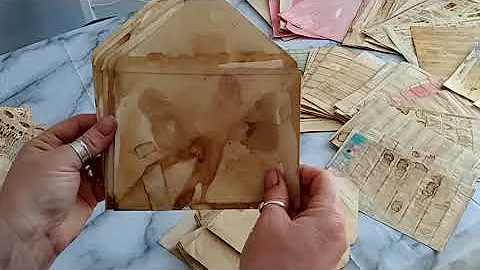 PART 2: How I coffee and tea dyed fabric and paper - Results