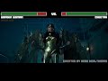 Wonder Woman vs. Cheetah fight WITH HEALTHBARS | HD | Wonder Woman 1984
