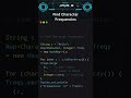 Java 8 | Find Character Frequencies using merge #coding #shorts #short