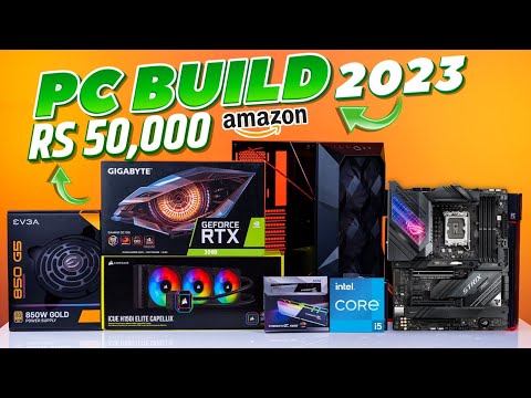 Rs 50,000 PC Build With Arc A750 8GB Graphic Card in 2023