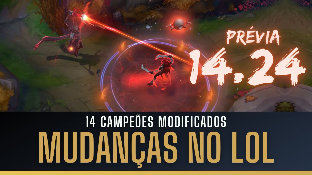 MUDANÇAS NO LOL! 14 CAMPEÕES MODIFICADOS E VIKTOR SUPER BUFFADO, PRÉVIA 14.24