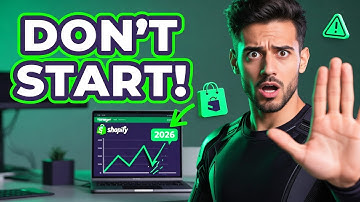 Before You Start a Shopify Store in 2026, Watch This First