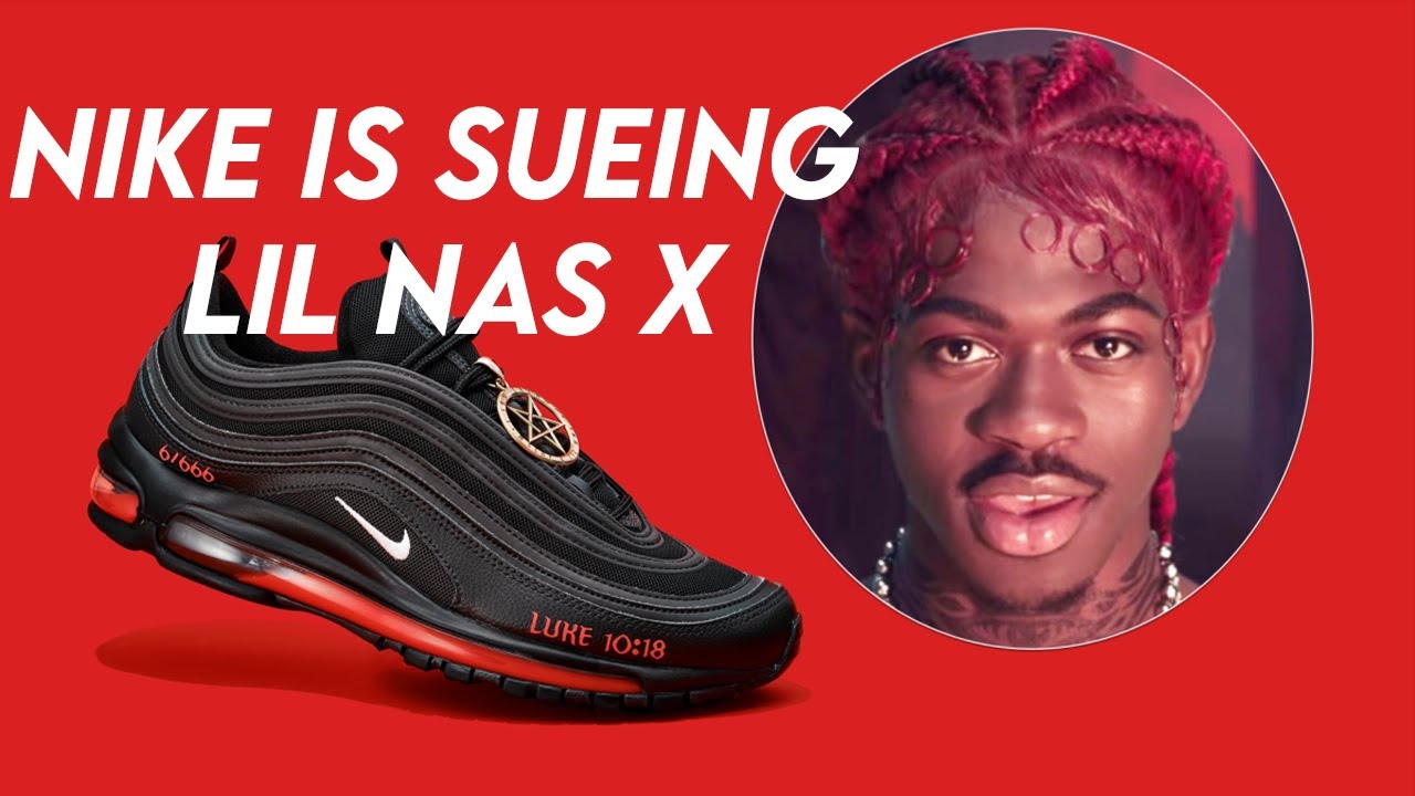 LIL NAS X NIKE AIR MAX 97 SATAN CONTROVERSY pt2 - YouTube