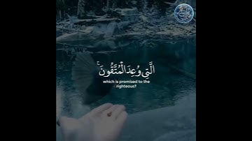 قل أذلك خير أم جنة الخلد الذي وعد المتقون 💙 #القرأن_الكريم  #راحة_نفسية #سورة_الفرقان
