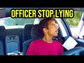 When Driver Shutdown Fishing Cop