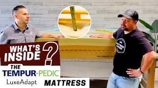 What's Really Inside The TempurPedic Luxe Adapt Mattress : Anatomy Of A Mattress