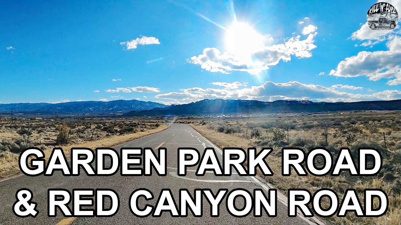 4K Garden Park Road and Red Canyon Road, Canon City, Freemont County, Colorado USA Kill'N'Fuel