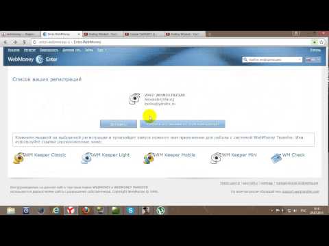 Как посмотреть свой счет на webmoney