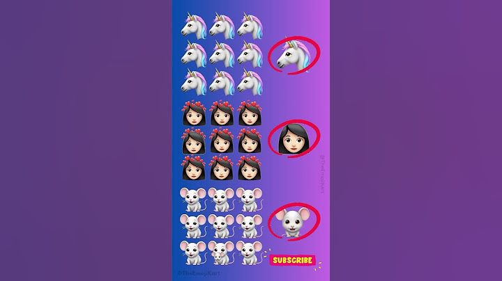 Can your eyes catch the emoji that doesn’t fit in? Try now! 👀#OddOneOut #EmojiFun #QuickPuzzle