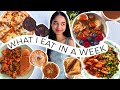 WHAT I EAT IN A WEEK | VEGAN & REALISTIC + INDIAN FOOD