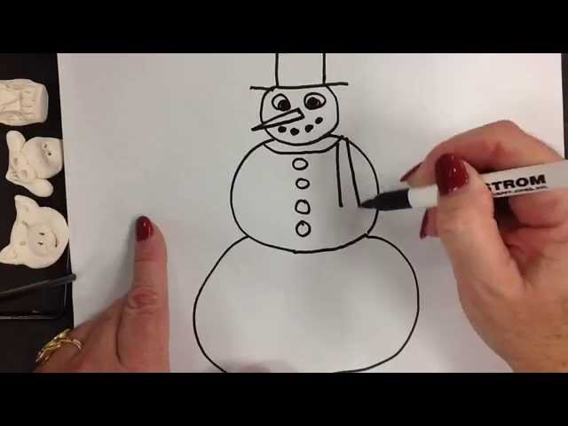 Kids Can Draw: Easy Snowman for Ages 4,5,and 6 (patron spots available) 