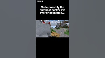 The DUMBEST Hypixel Hacker... #Shorts #Minecraft