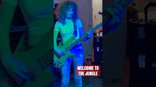 Welcome to the Jungle GNR Cover #bass #rock #livemusic